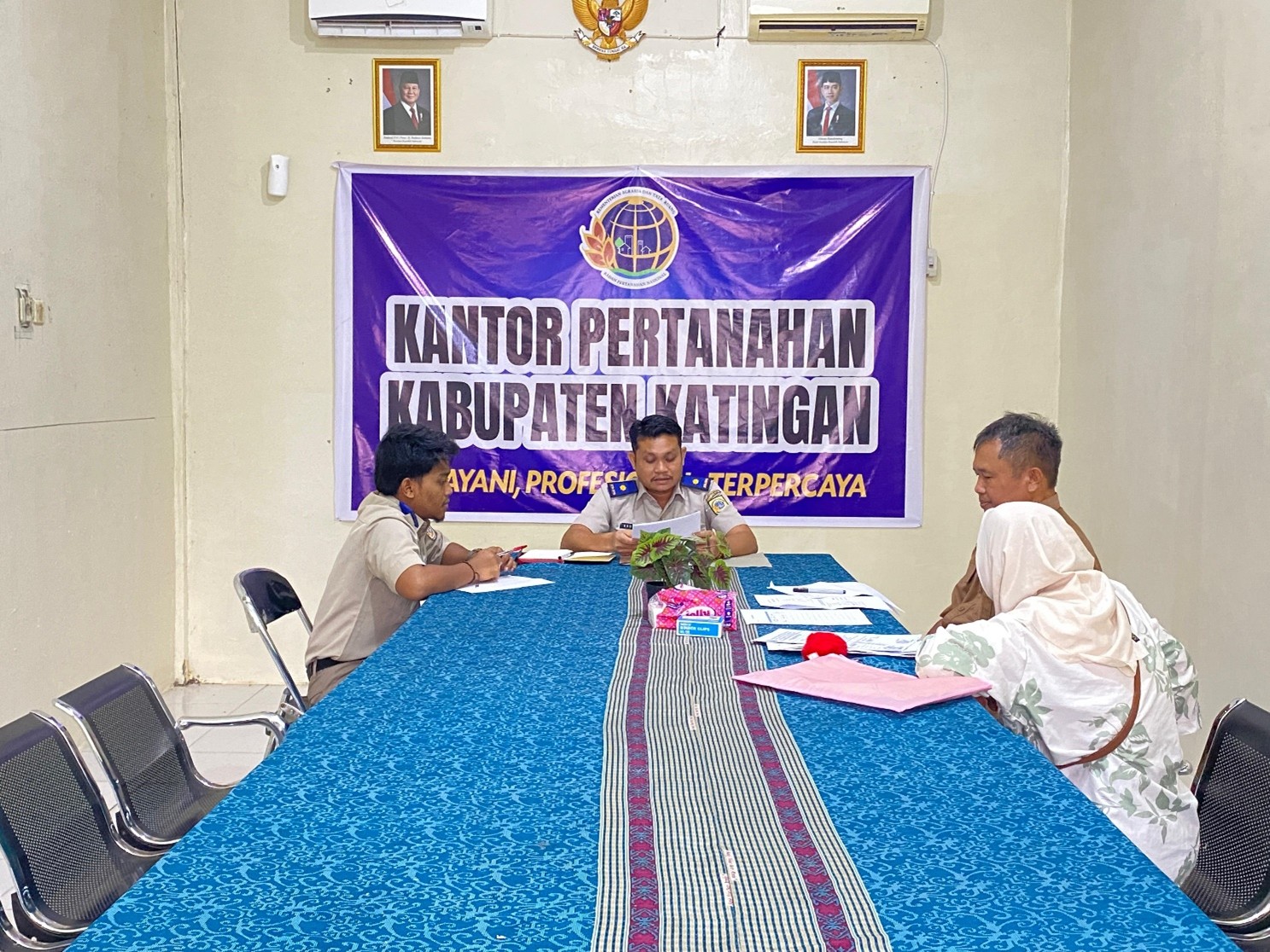 Kantor Pertanahan Kabupaten Katingan Laksanakan Klarifikasi Surat Pengaduan Terkait Permasalahan Pertanahan