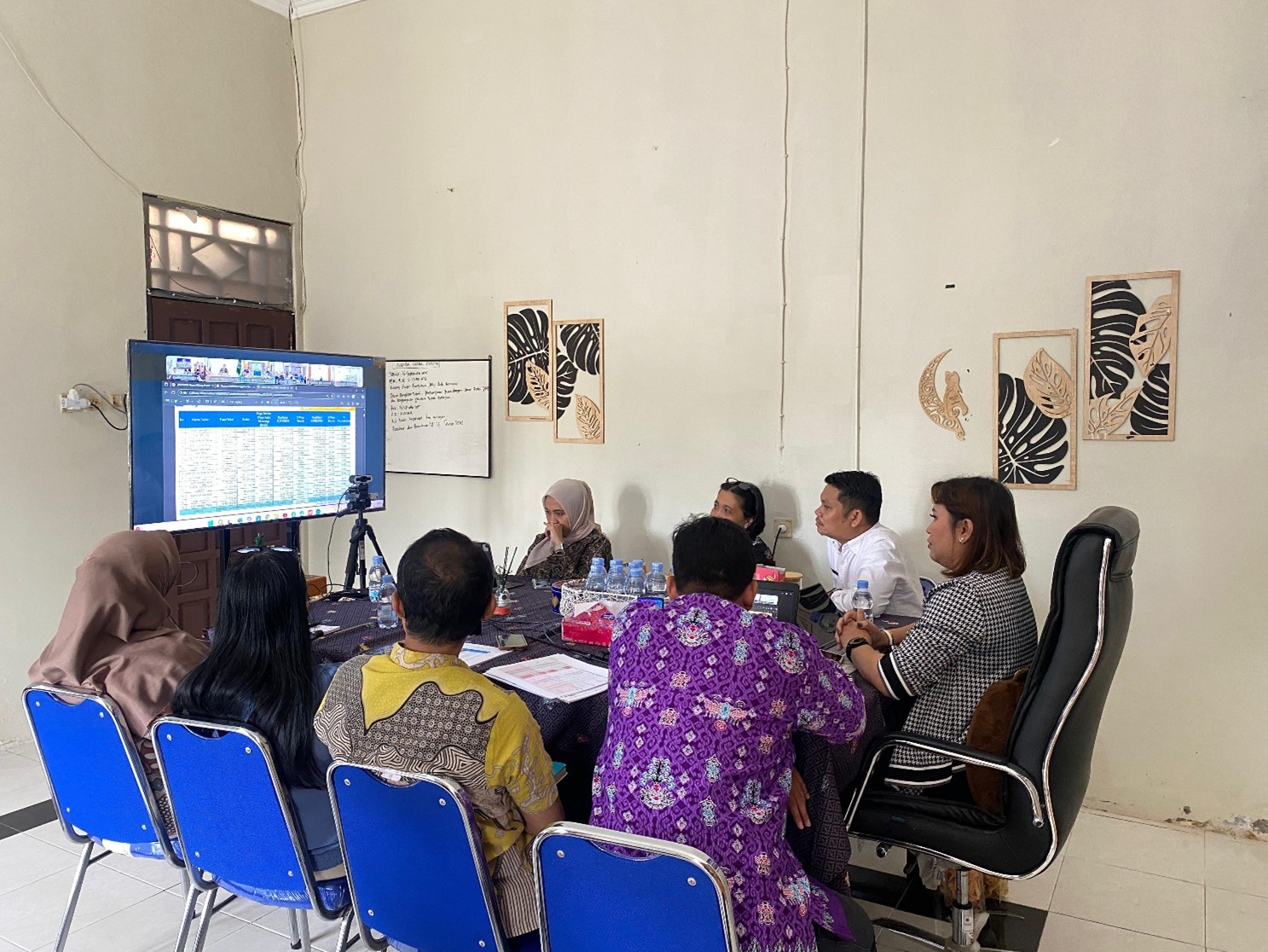 Kantor Pertanahan Kabupaten Katingan Ikuti Kegiatan Monitoring dan Evaluasi di Lingkungan Kanwil BPN Kalimantan Tengah