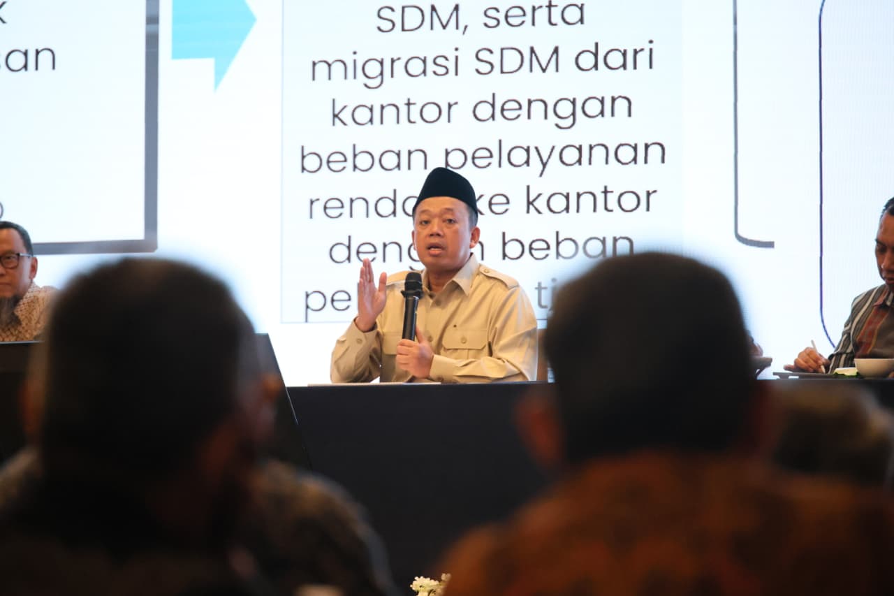Transformasi Layanan ATR/BPN, Menteri Nusron Tegaskan Penguatan SDM yang Berorientasi Pelayanan